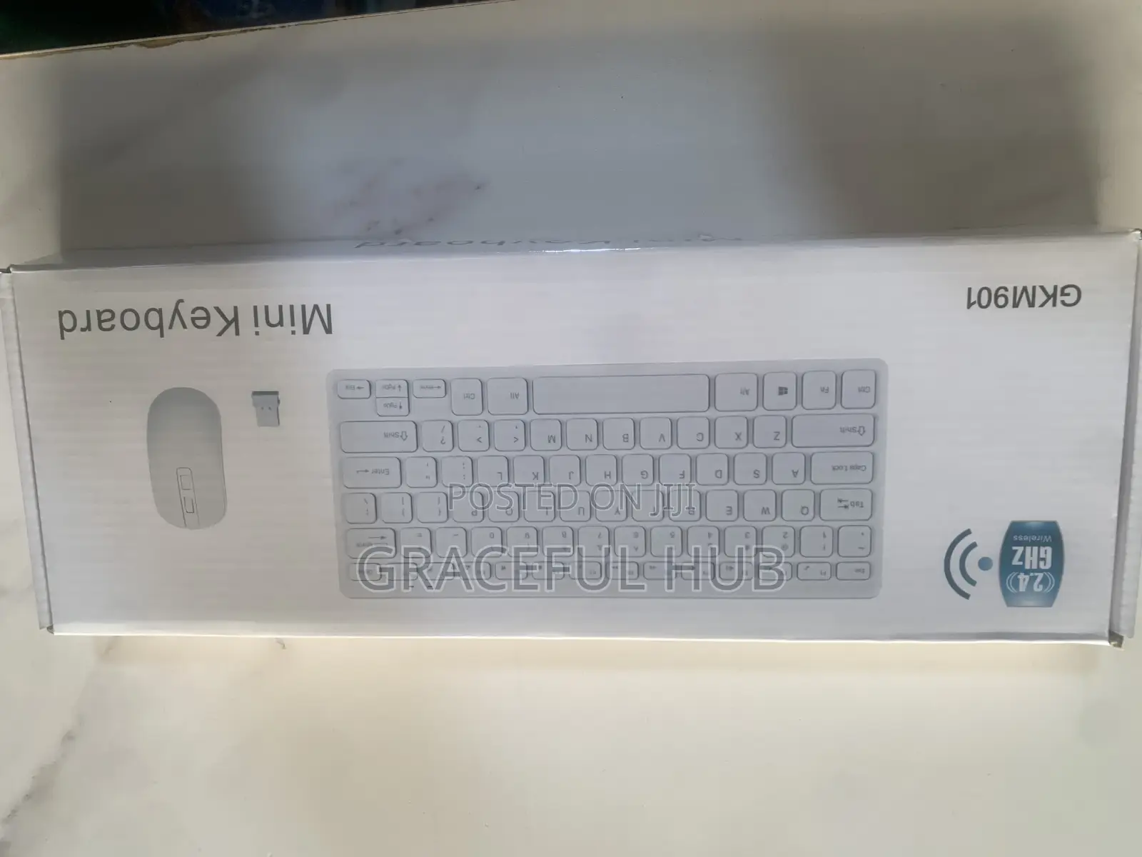Mini Wireless Keyboard and Mouse