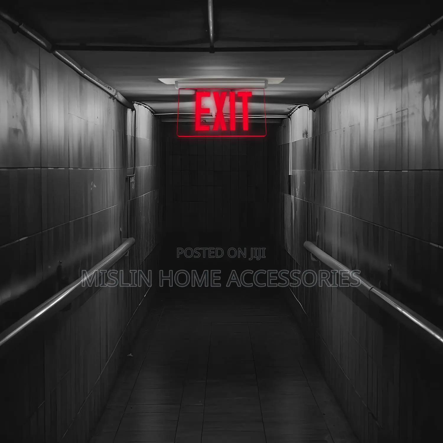Recessed Mount Edge Lit Led Exit Sign