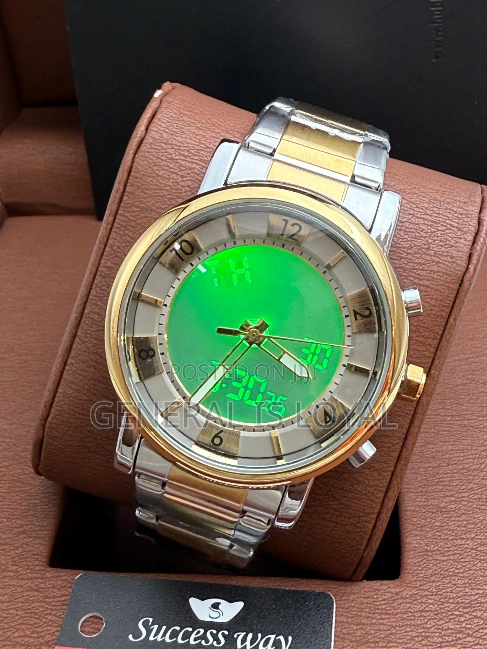 Success Way Digital And Analog Men’S Stainless Watch