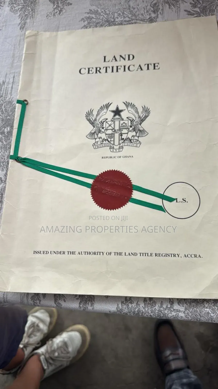 0.73 Acre Land* *For Sale, Walled And* *Gated*