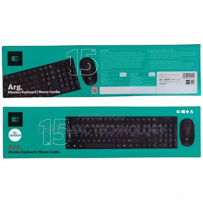 Heatz Wireless Keyboard and Mouse – Zk15