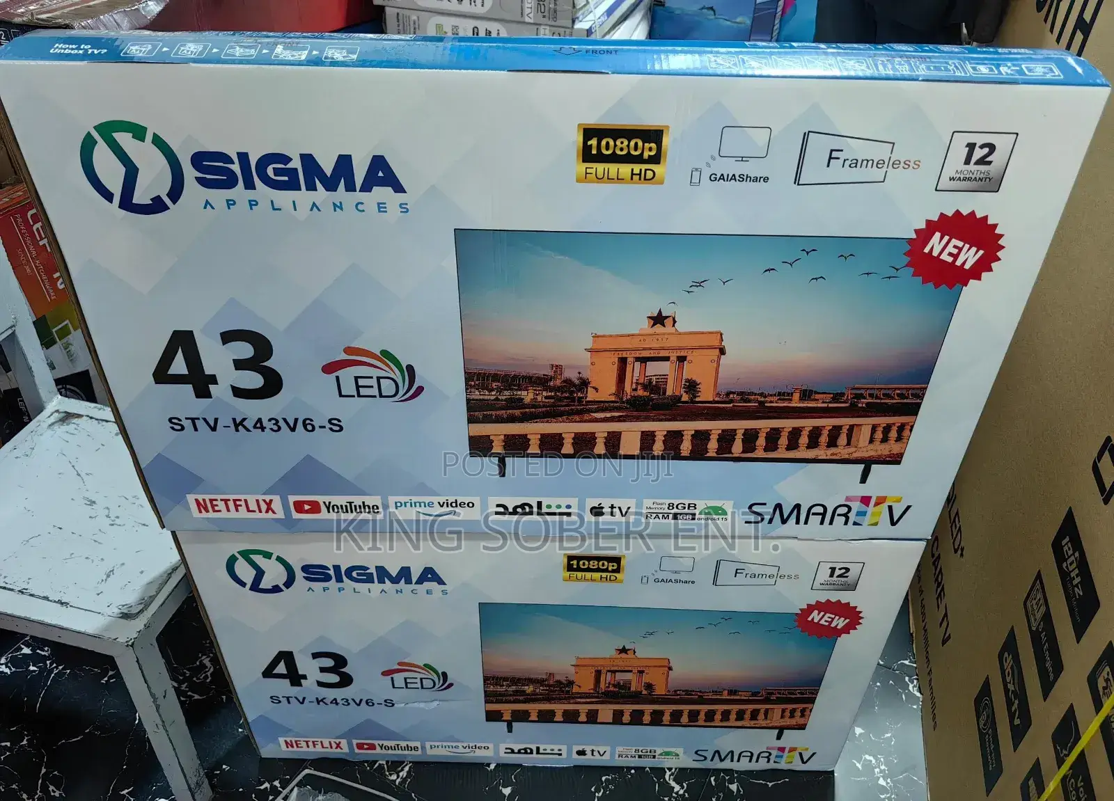 Sigma 43 Smart Television Ghc2190