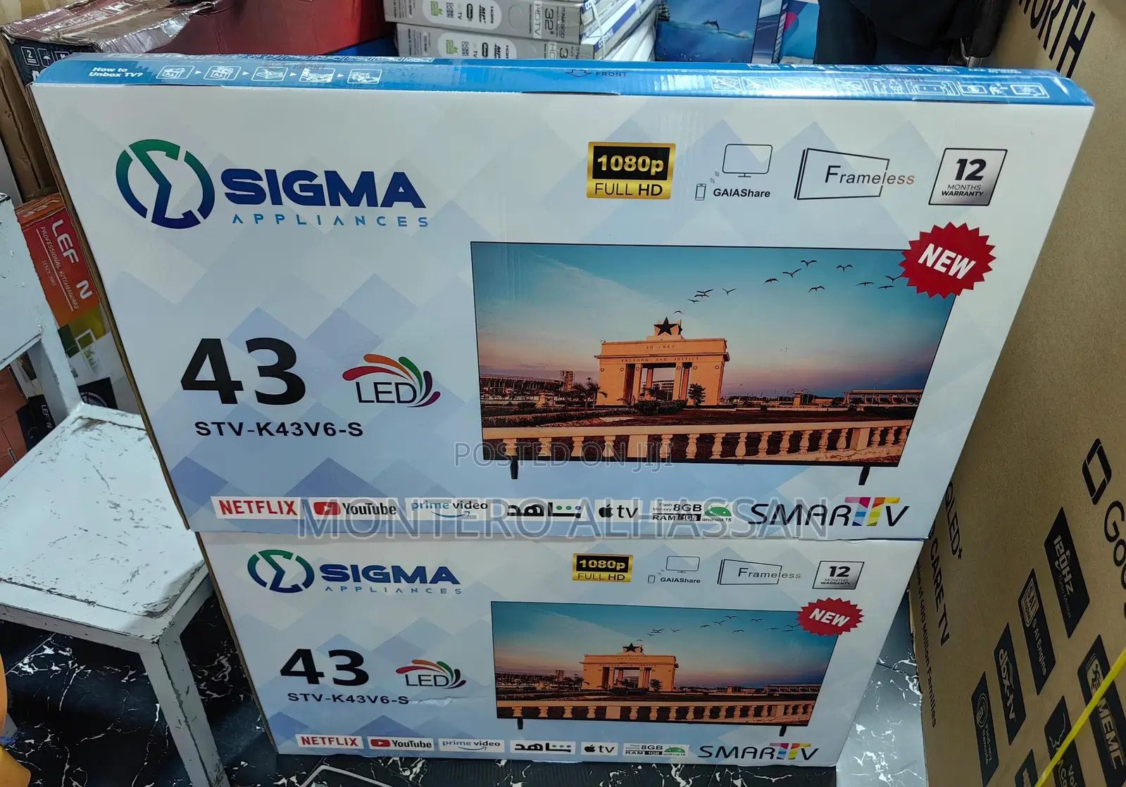 Sigma 43 Inches Smart Television