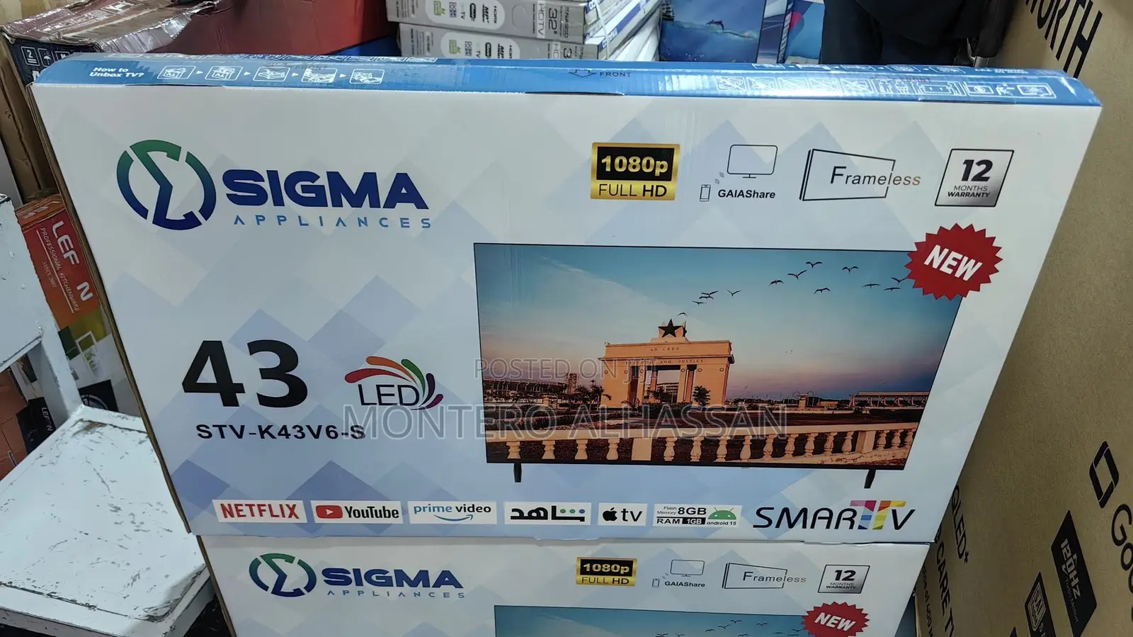Sigma 43 Inches Smart Television