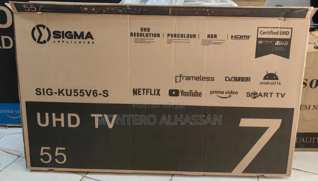 Sigma 55 Inches Smart Television