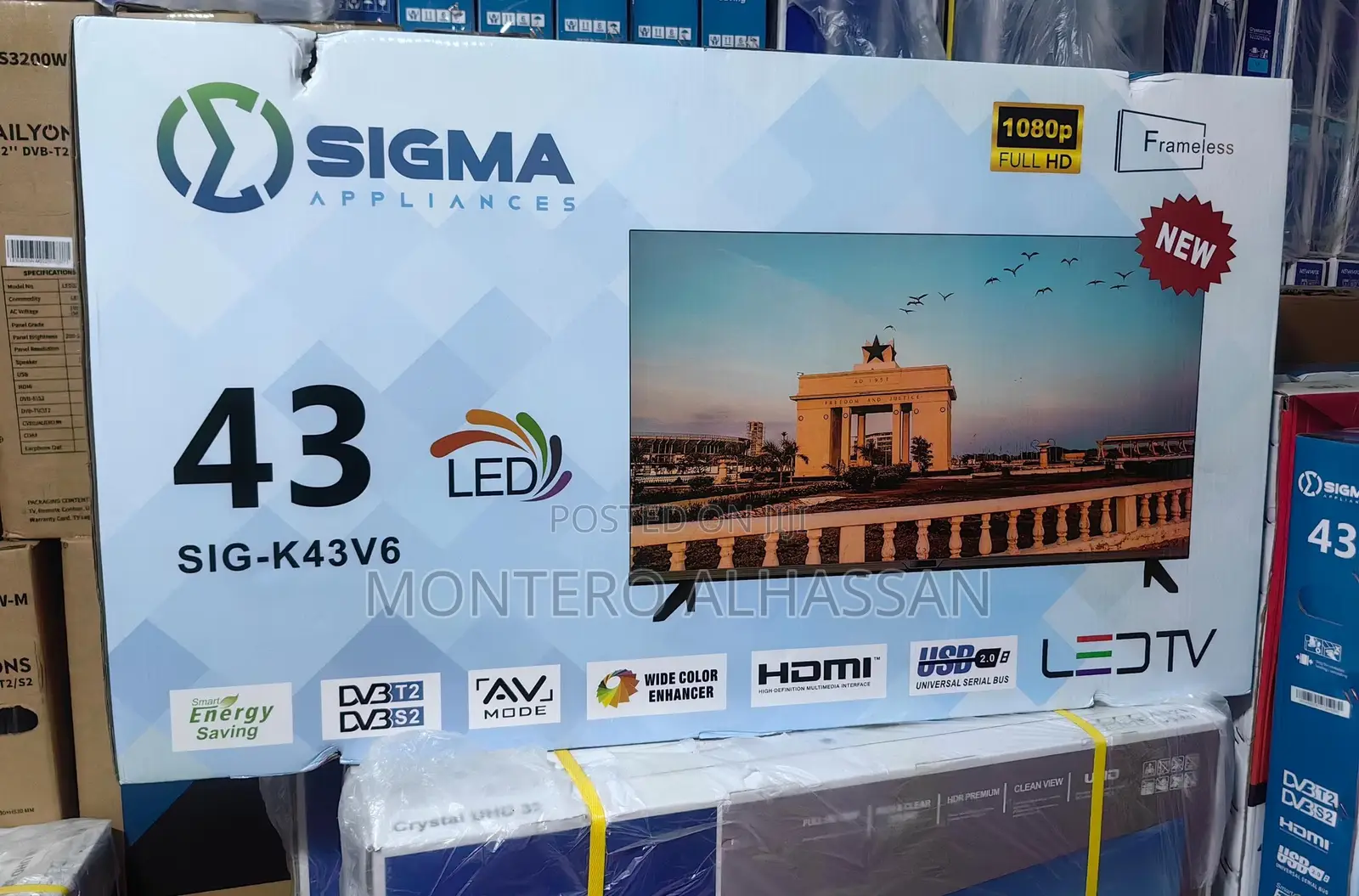 Sigma 55 Inches Smart Television