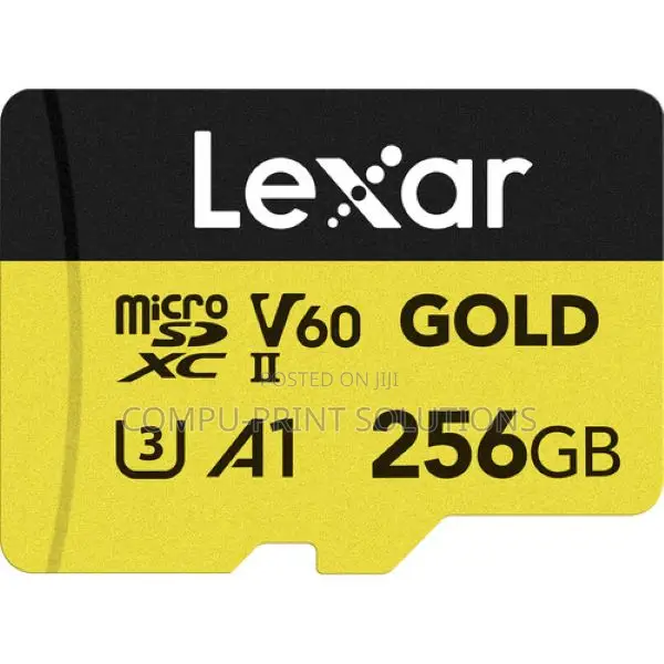 Lexar 256gb Professional Gold Uhs-ii Micro Sd Memory Card