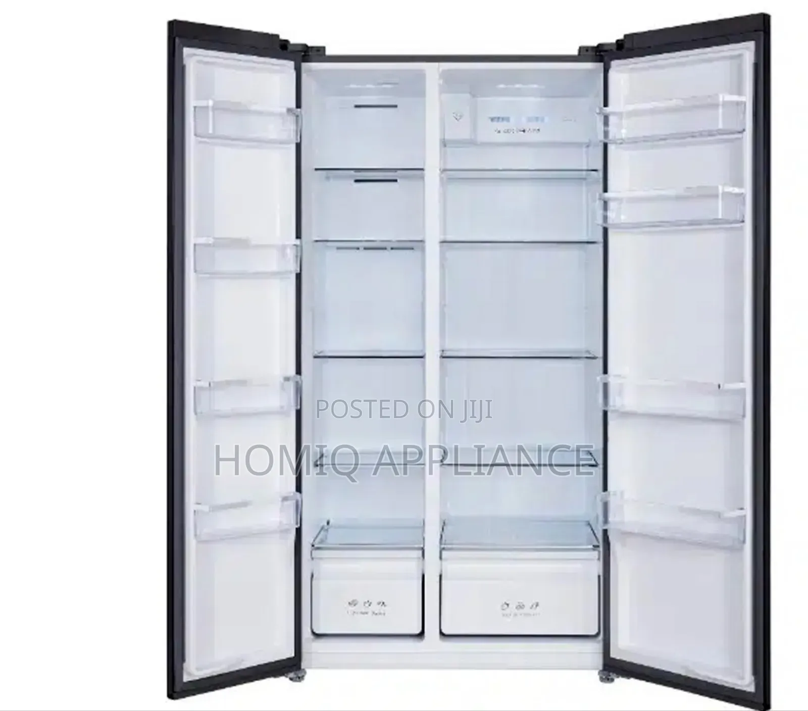 TCL P520sbn 607l Side by Side Refrigerator