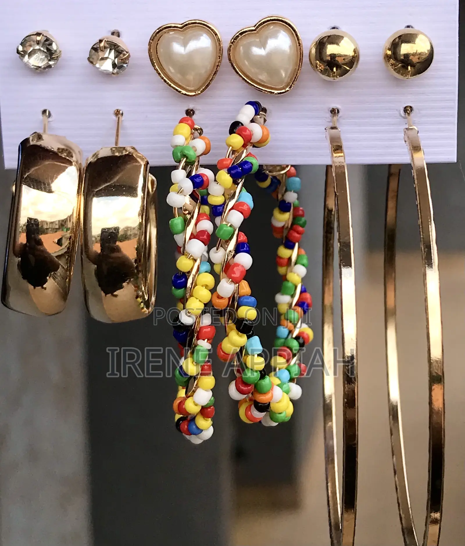 Six Pairs of Earrings Set