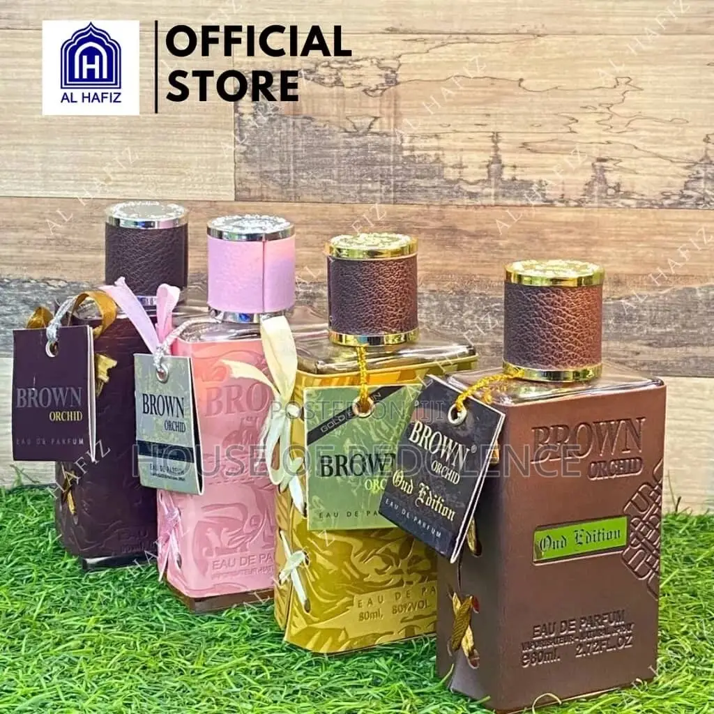 Brown Orchid Perfumes ( Gold Edition, Rose Edition, Oud Edition )