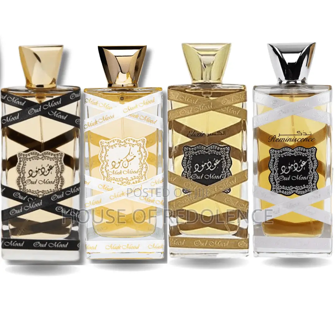 Oud Mood, Oud Mood Elixir, Oud Mood Reminisence & Musk Mood Perfumes