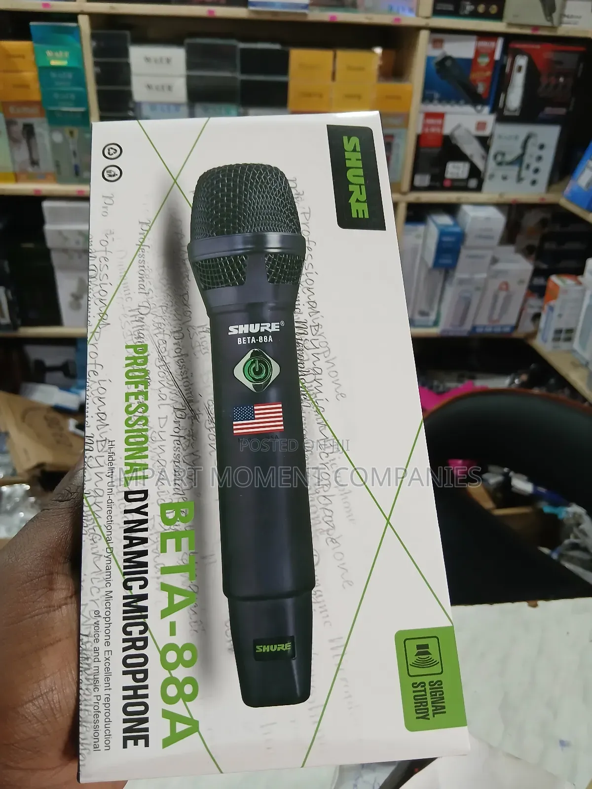 Shure Beta 88a Dynamic Professional Microphone
