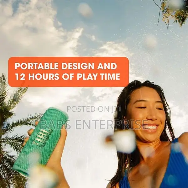Jbl Flip 6 Portable Wireless Speaker- Blue