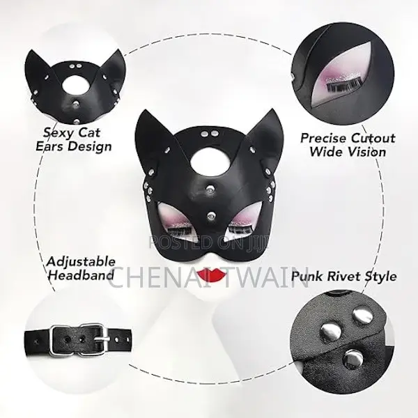 Pyeuift Pack of 2 Catwoman Mask