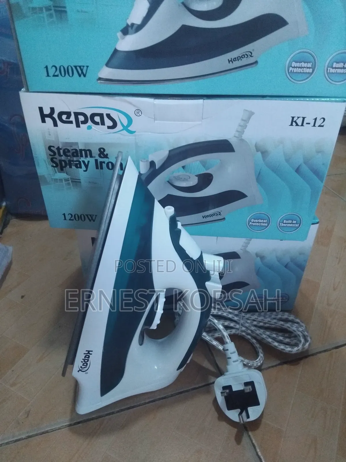 Kepas Steam Spray Iron