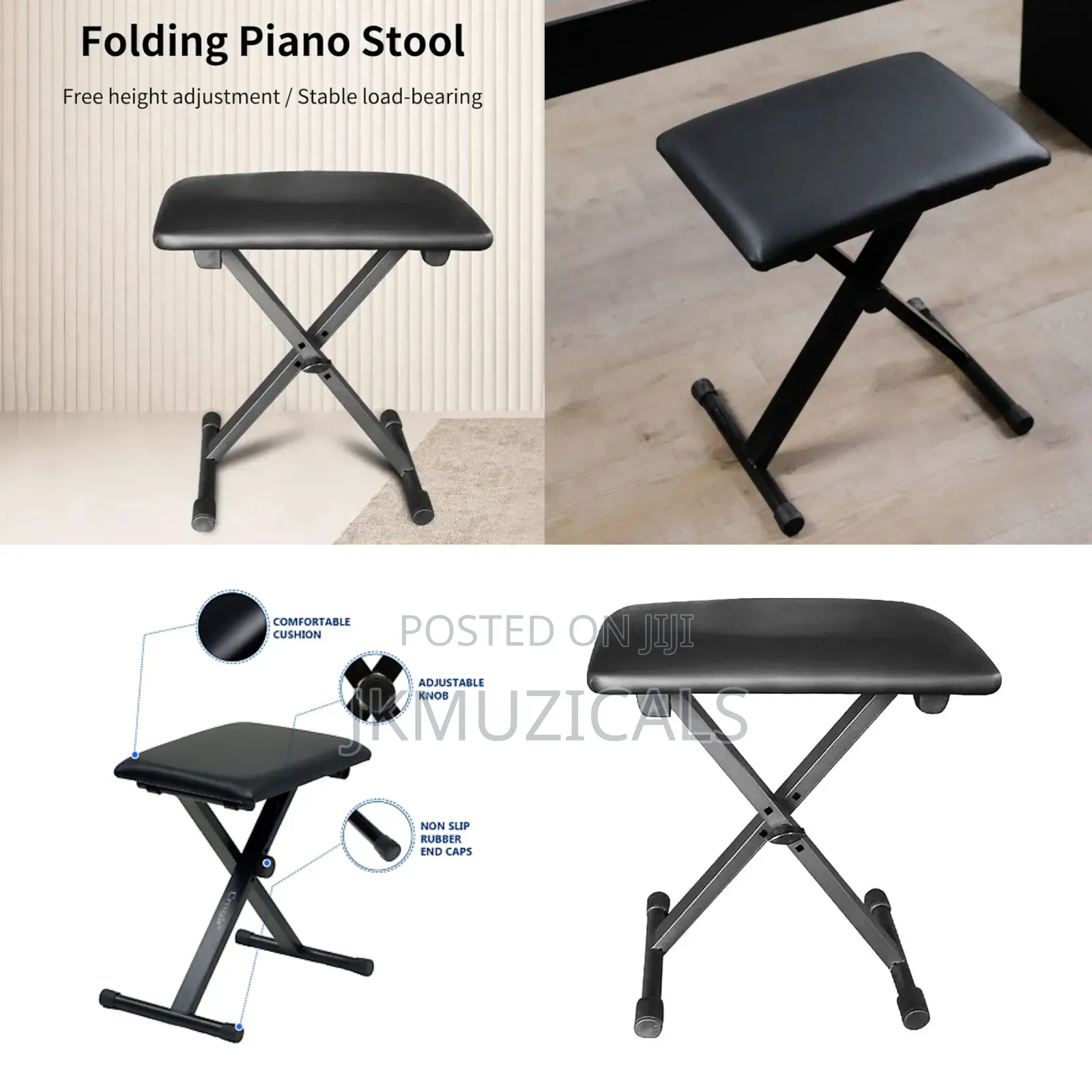 Piano Stool_ Keyboard Seat