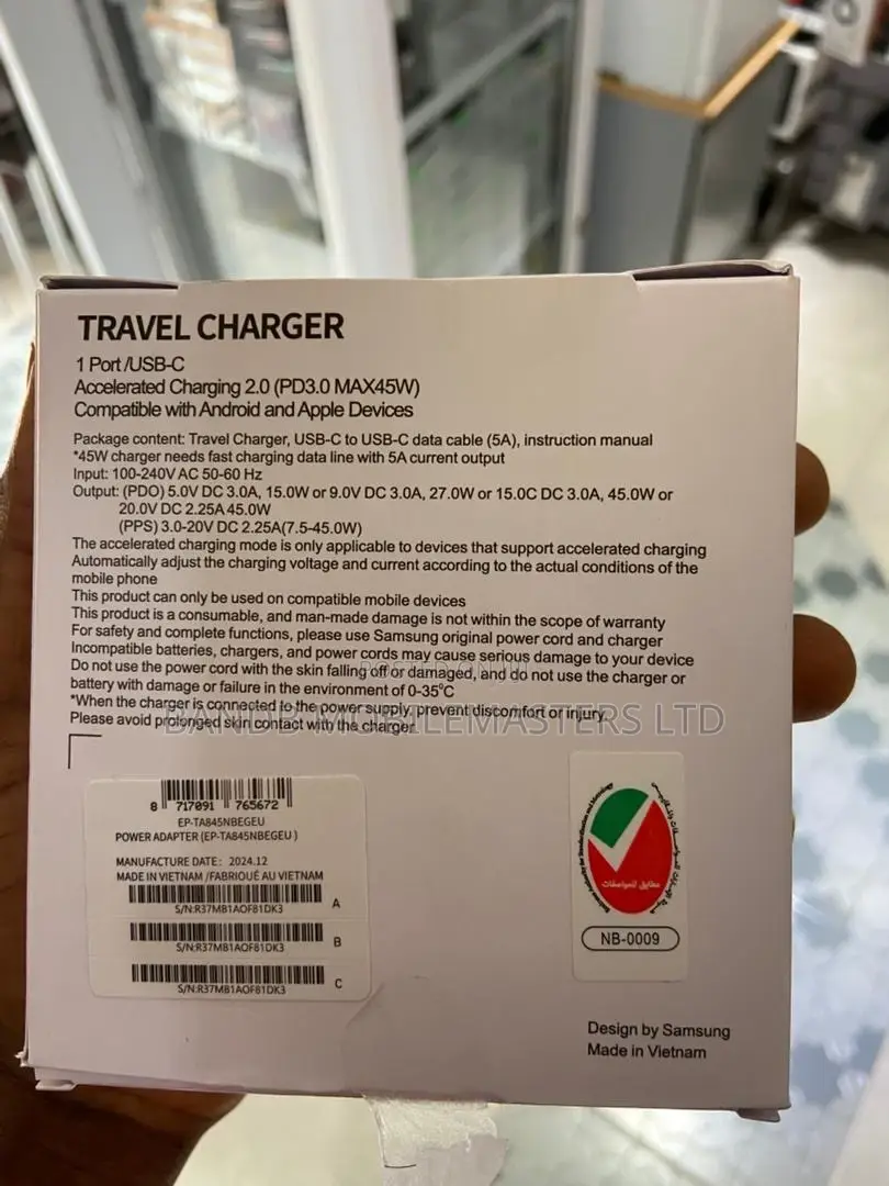 Usb C-C Complete Charger