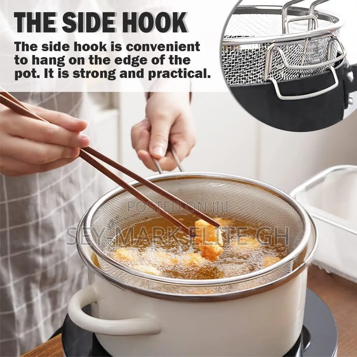 Stainless Deep Fryer Basket
