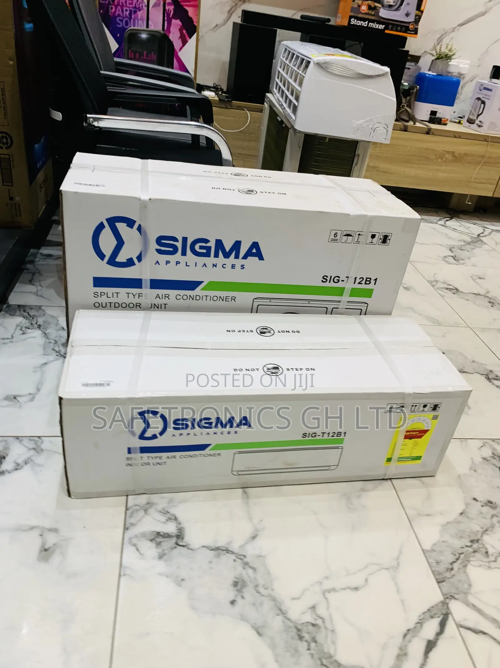 New Release (Sig-T18b1) White R410a 2.0 Horsepower Sigma Ac