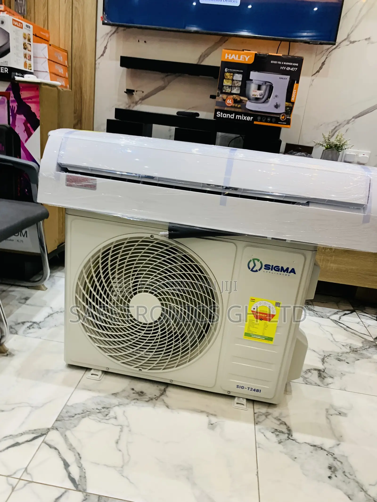 Bag Away Quality (Sig-T24b1) 2.5 Horsepower White Sigma R410 Split Ac