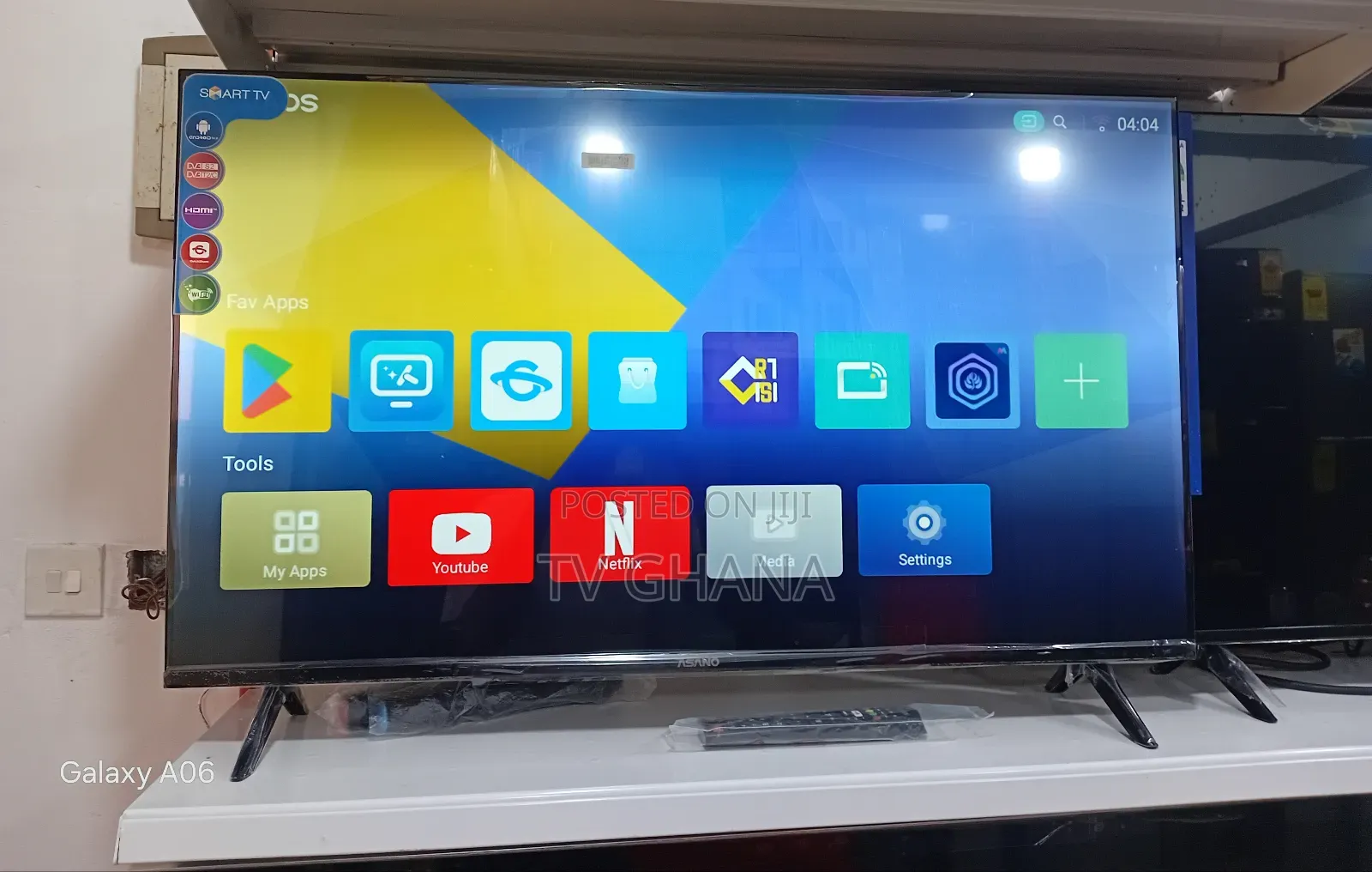 Asano 43" Smart Tv – Crisp Display, Smooth Operation
