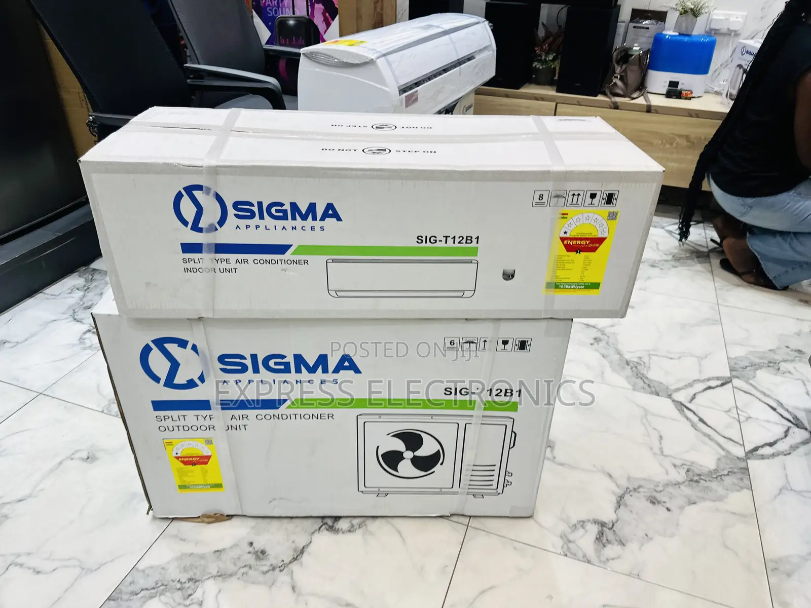Highly Recommended Sif-T12b1.Sigma Split R410 Gas Air Conditioner