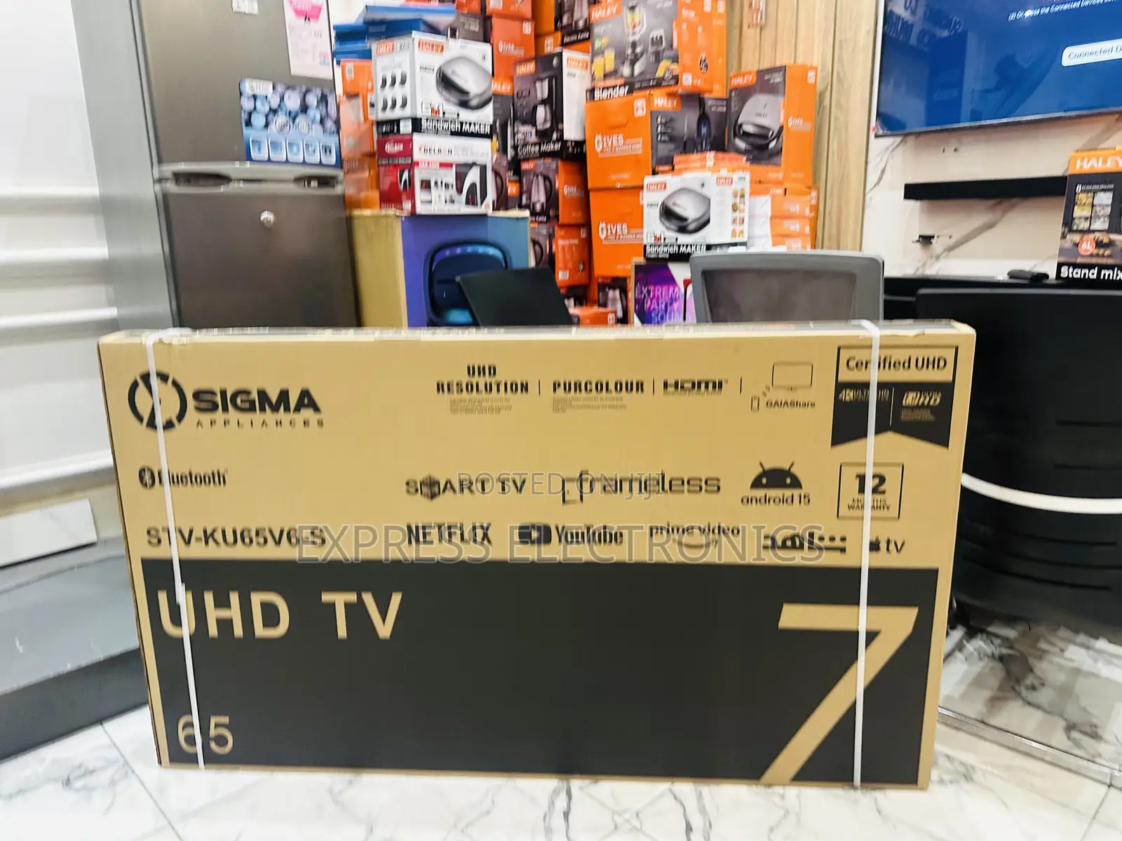 Call and Order for Sig-Ku65v6-S. Uhd Smart Sigma 65”