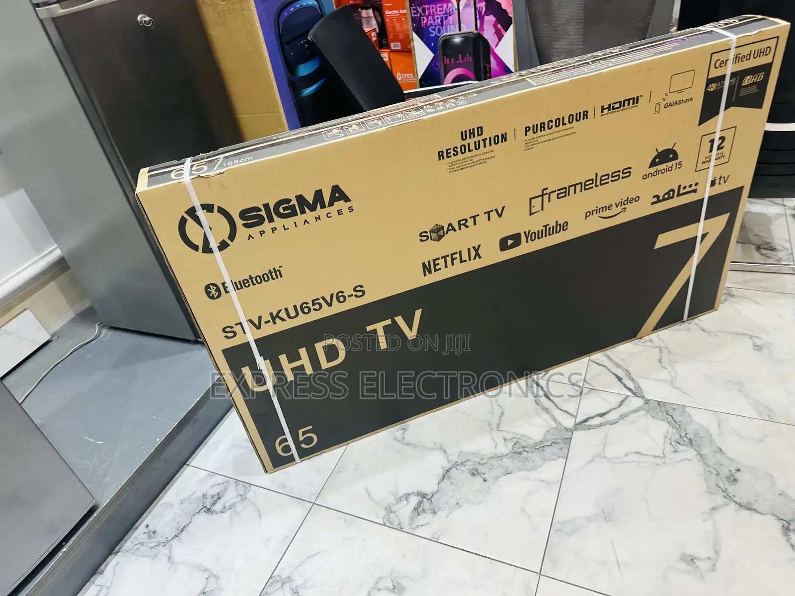 Call and Order for Sig-Ku65v6-S. Uhd Smart Sigma 65”