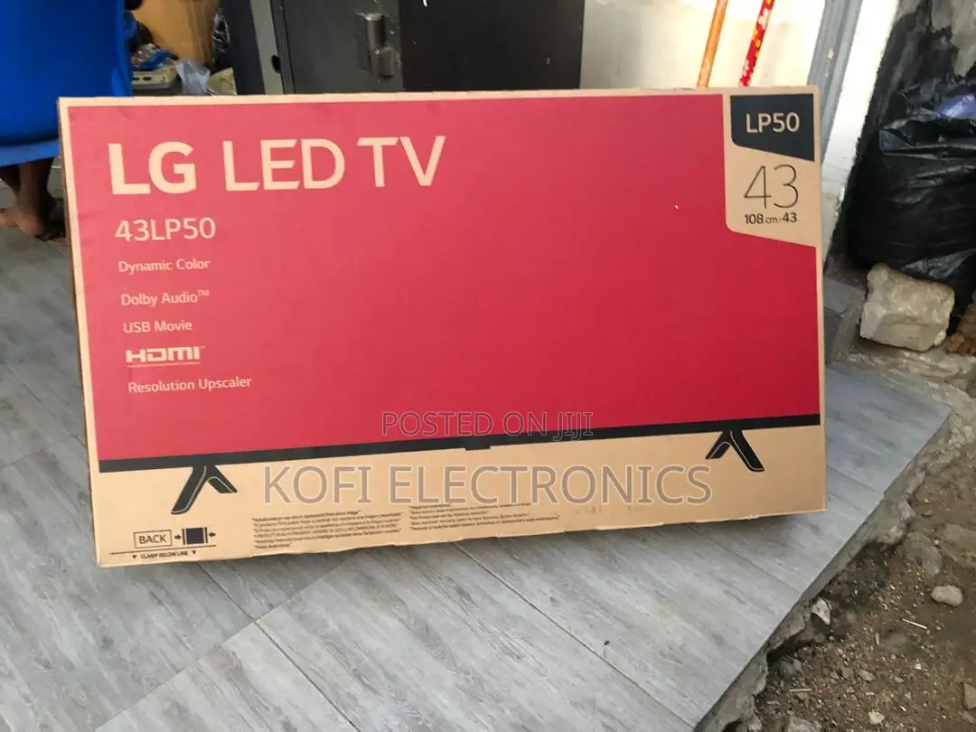 Lg 43-Inch Full Hd Led Tv Crisp Visuals, Clear Sound