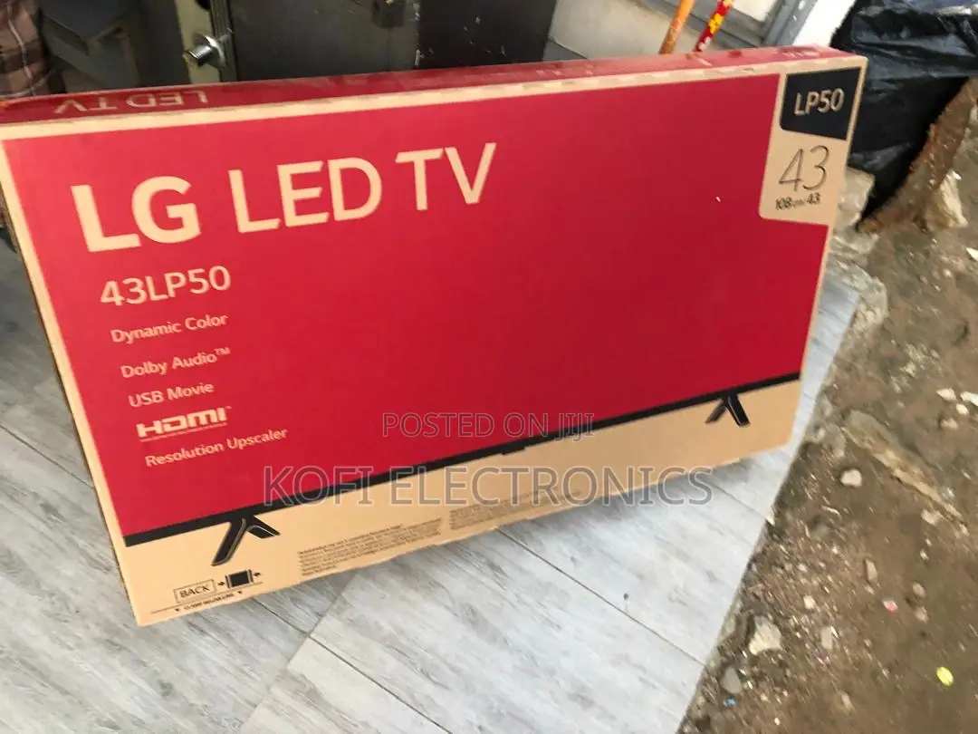 Lg 43-Inch Full Hd Led Tv Crisp Visuals, Clear Sound