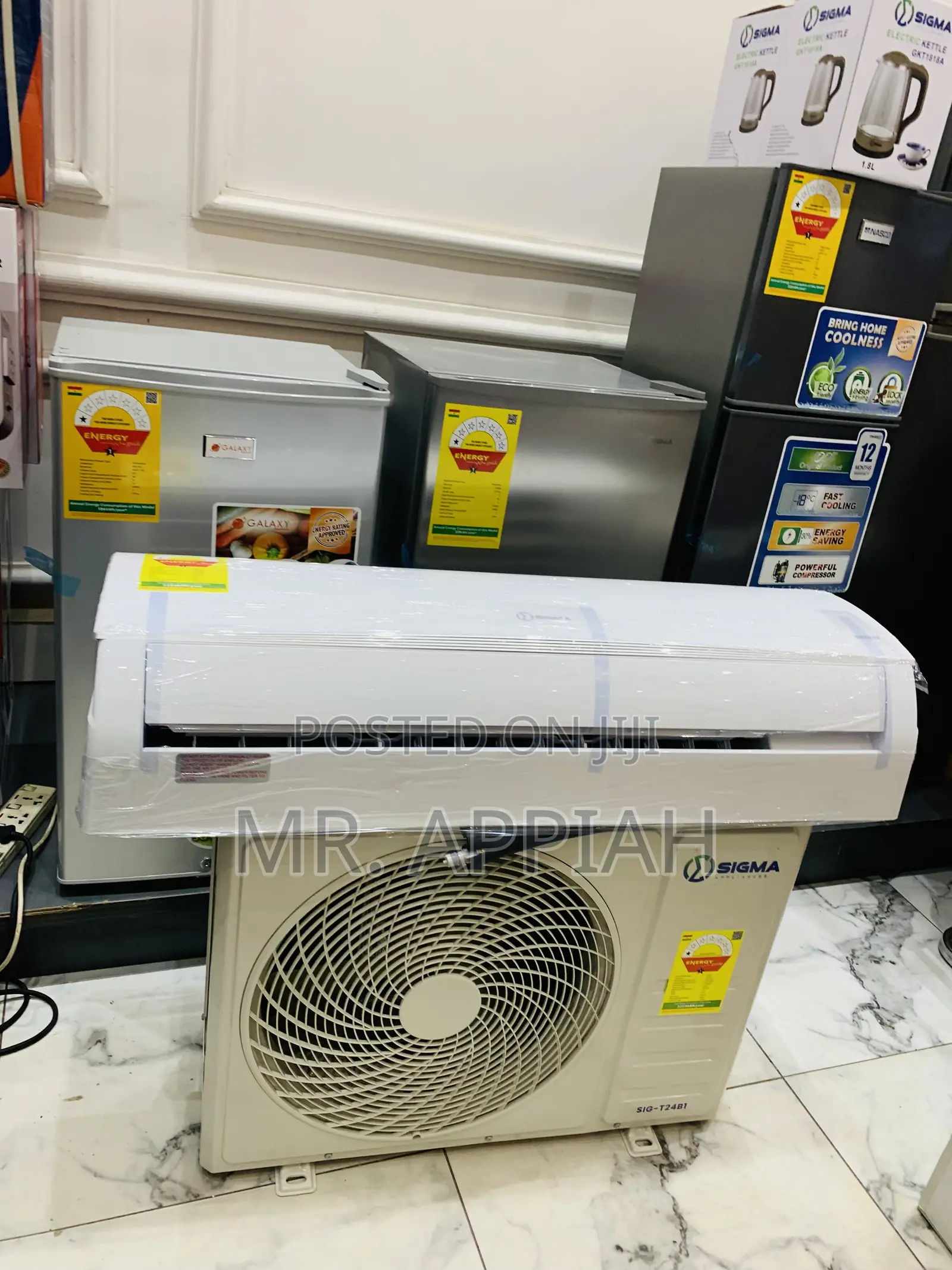 High Quality Sigma(Sig-T18b1)2.0hp Split Type Air Conditioner,R410 