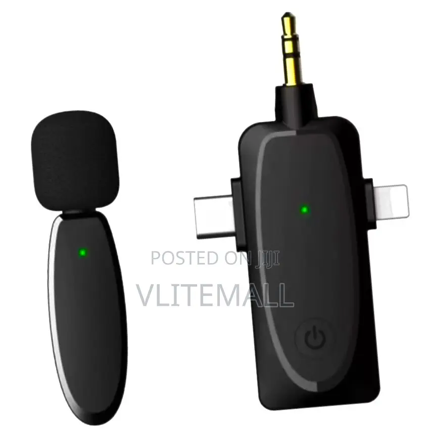 3 in 1 Wireless Double Microphone in Circle