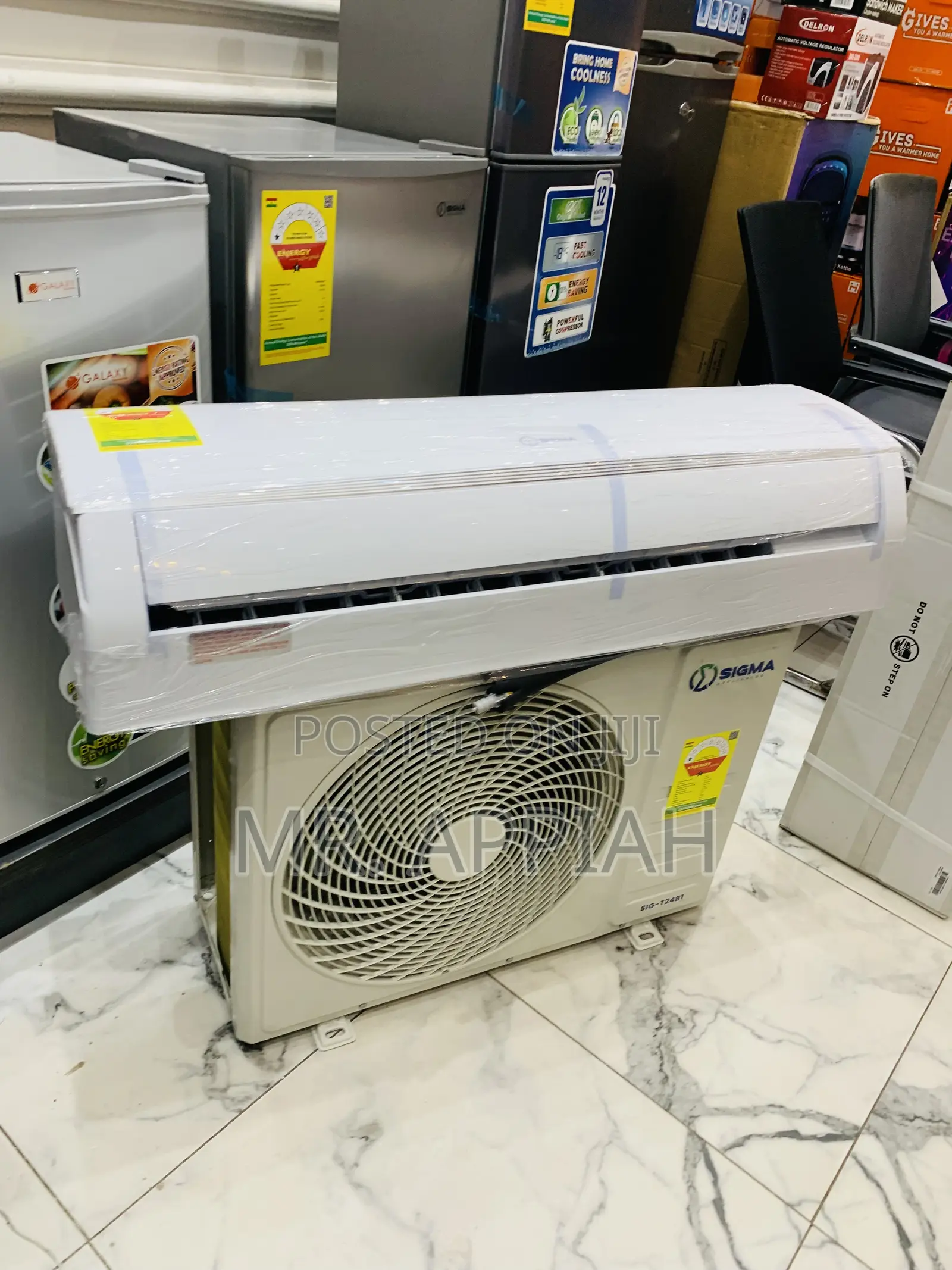 Affordable Sigma Sig-T24b1 2.5hp Split Type Air Conditioner(White).