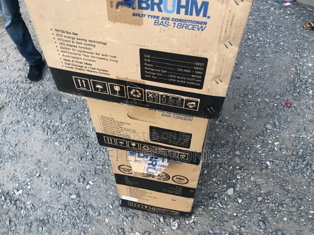 Bruhm Split Ac 2.0hp Powerful Cooling System