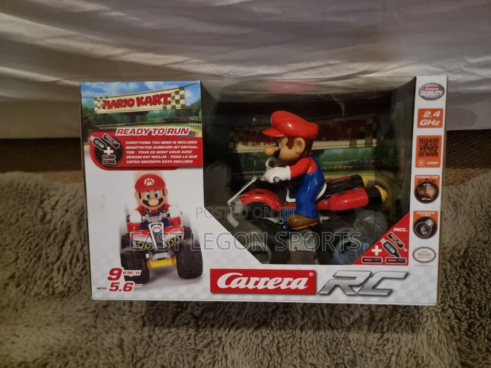 Super Mario Bike Quad Toy Sonic Racing Nintendo