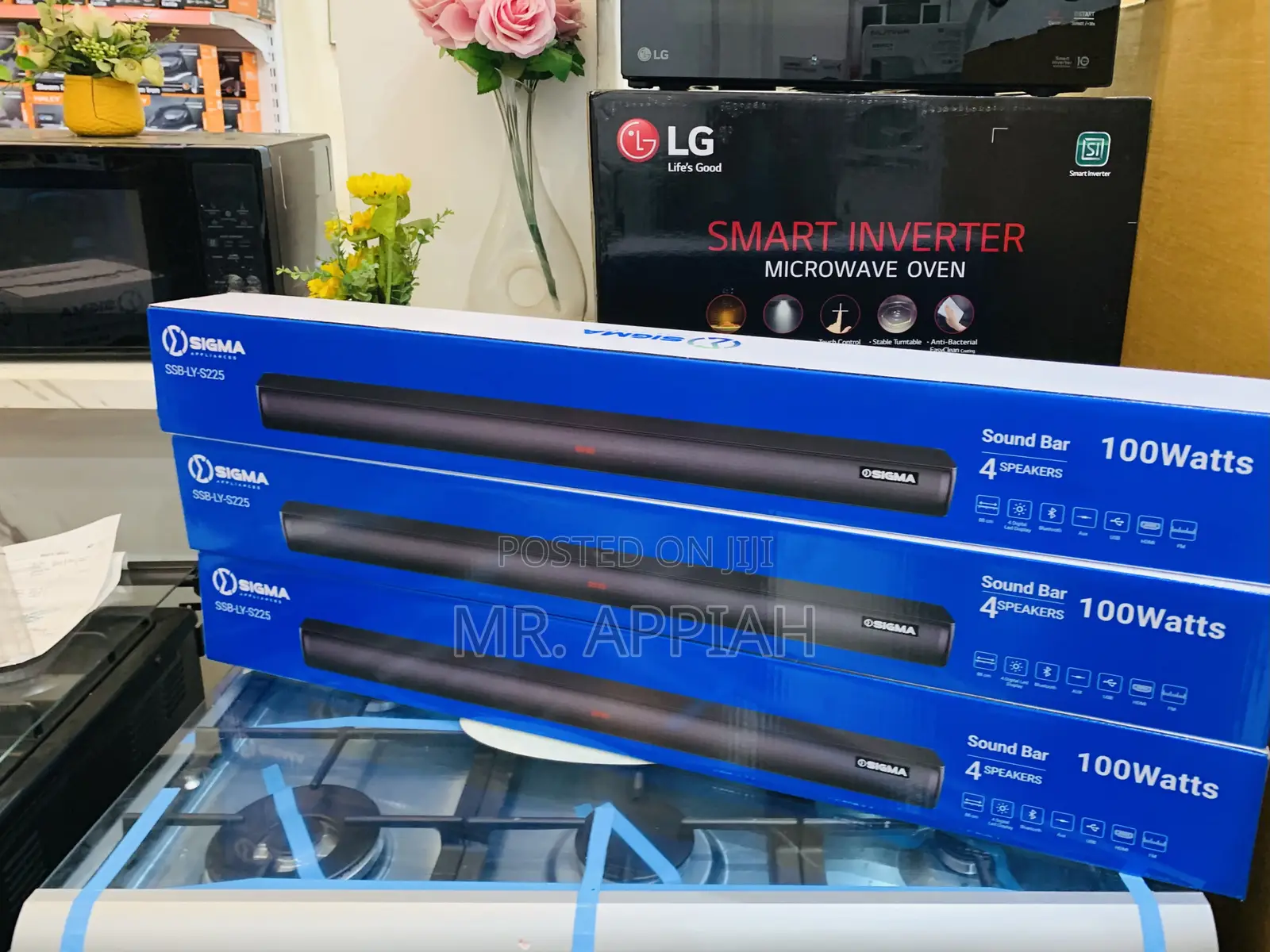 Quality Sigma SSB-Ly-S225 Sound Bar 100w With Bluetooth, Hdmi, Usb 