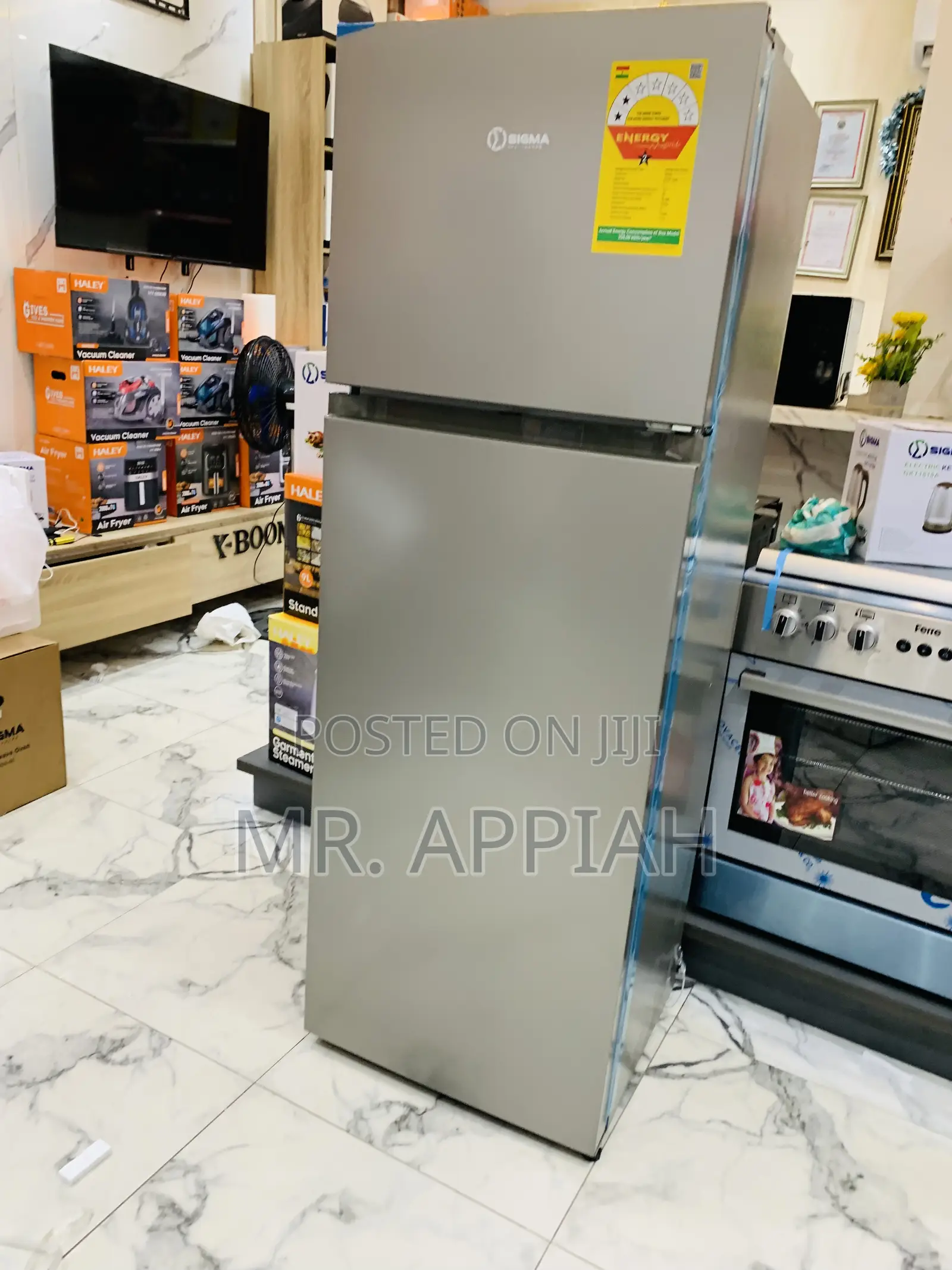 Brand New Sigma Top Mount Electric Refrigerator(Stmf-A320)300liters