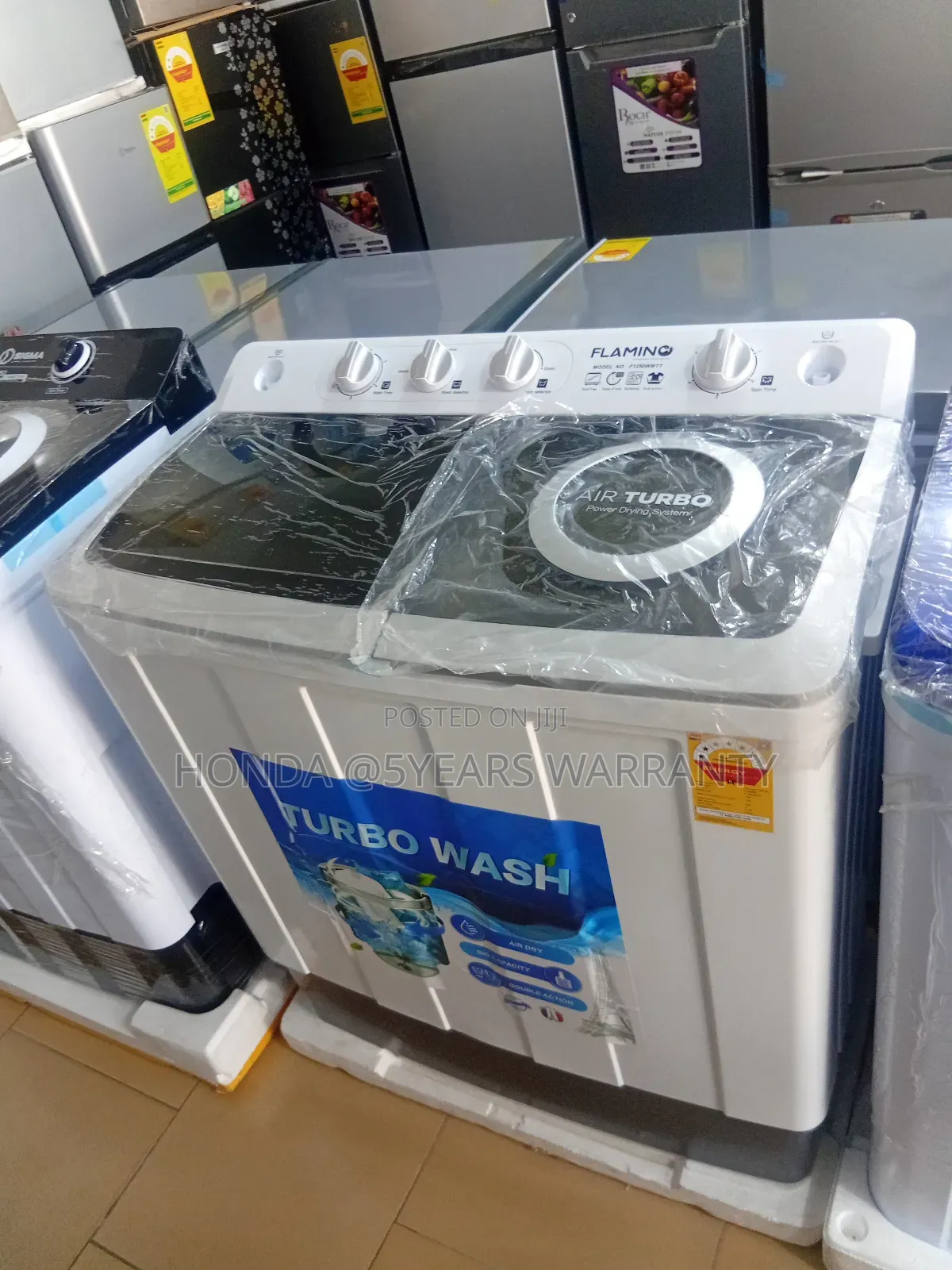 Flamino 12.5kg Washing Machine Semi Auto 12.5kg Flamino