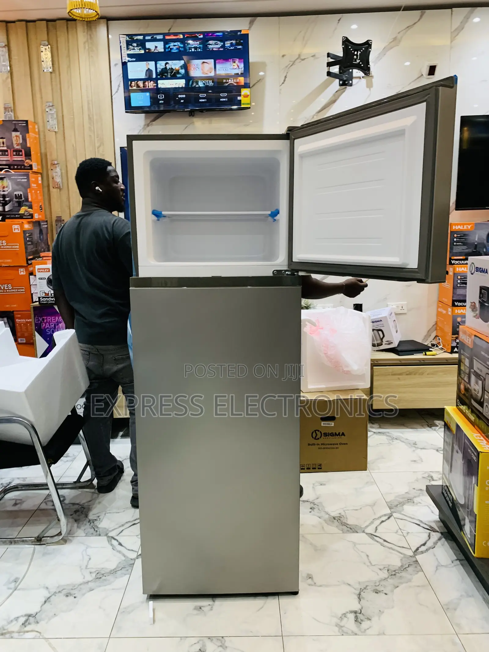 Highly Recommended STMF-A320. 300l Double Door Sigma Fridge