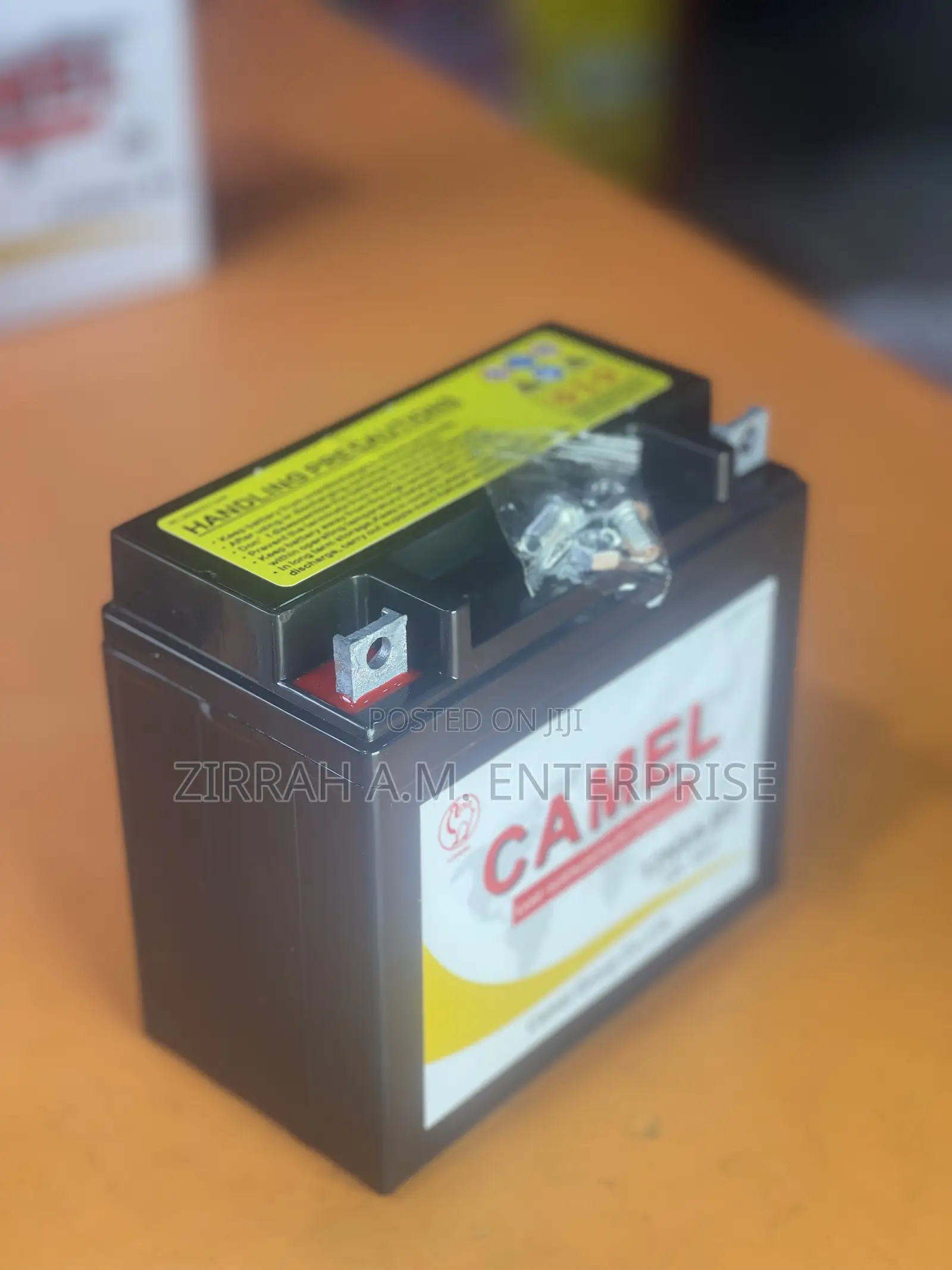 Camel Motorcycle Battery 12v 9ah Long (12n9)