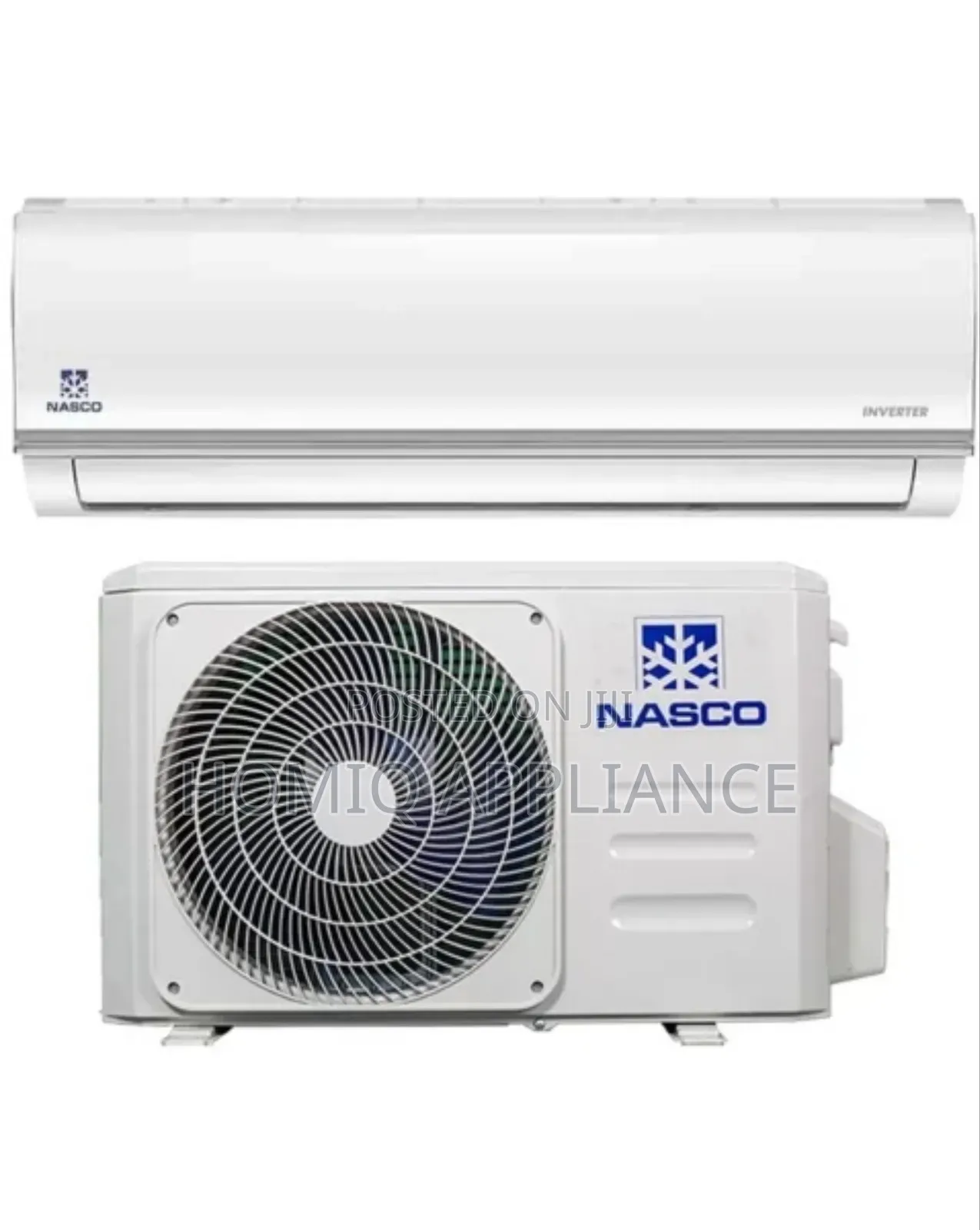New Nasco 2.5hp Inverter Split Ac