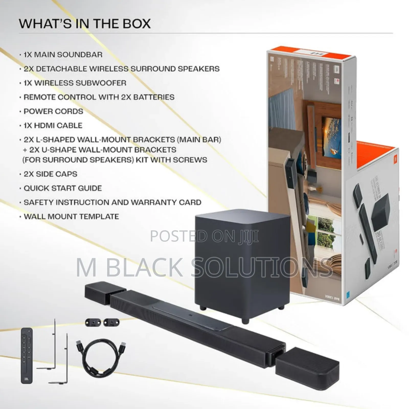 JBL Bar 1300 Dolby Atmos Soundbar With Subwoofer