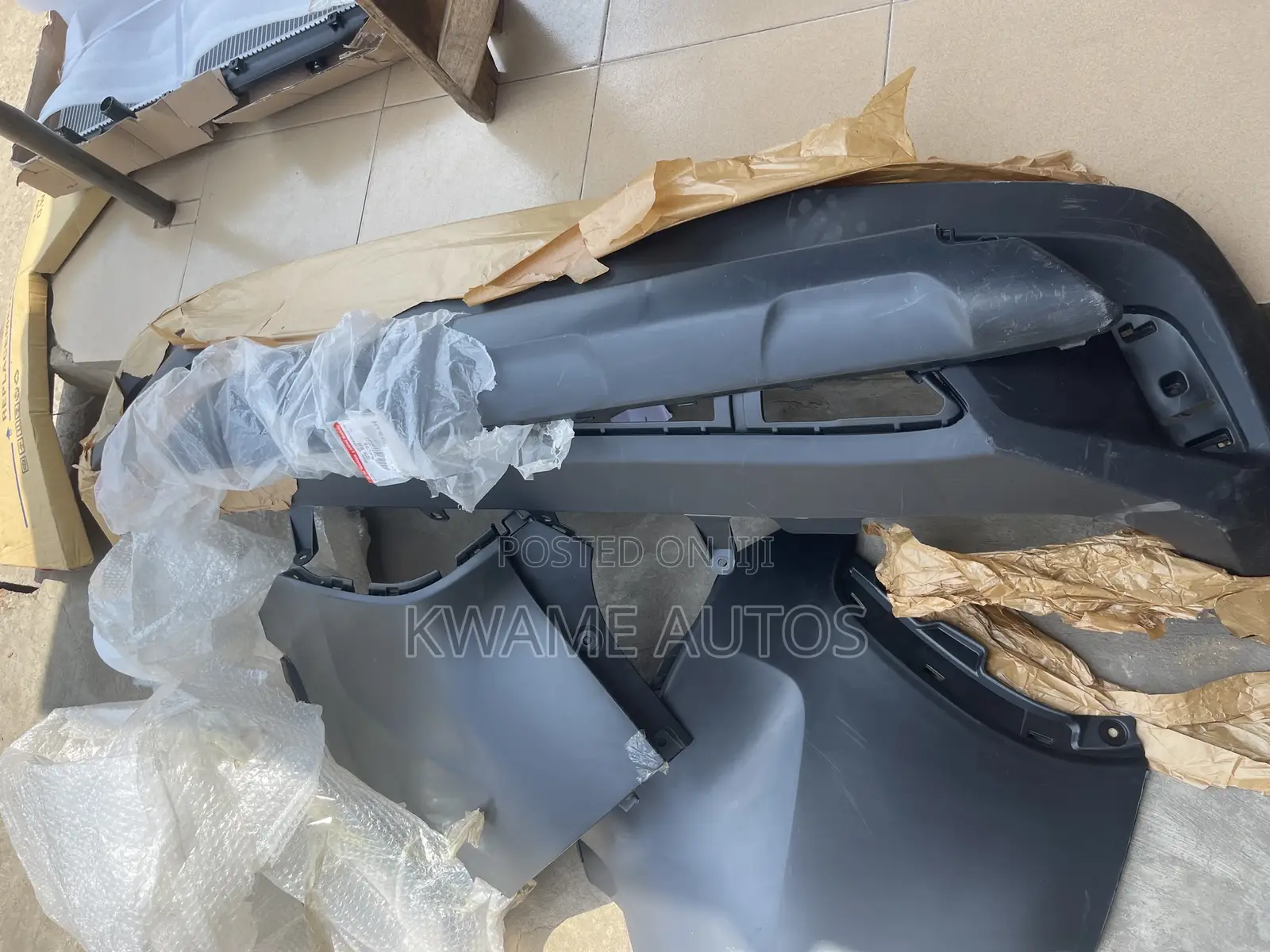 Corolla Cross Back Bumper Complete