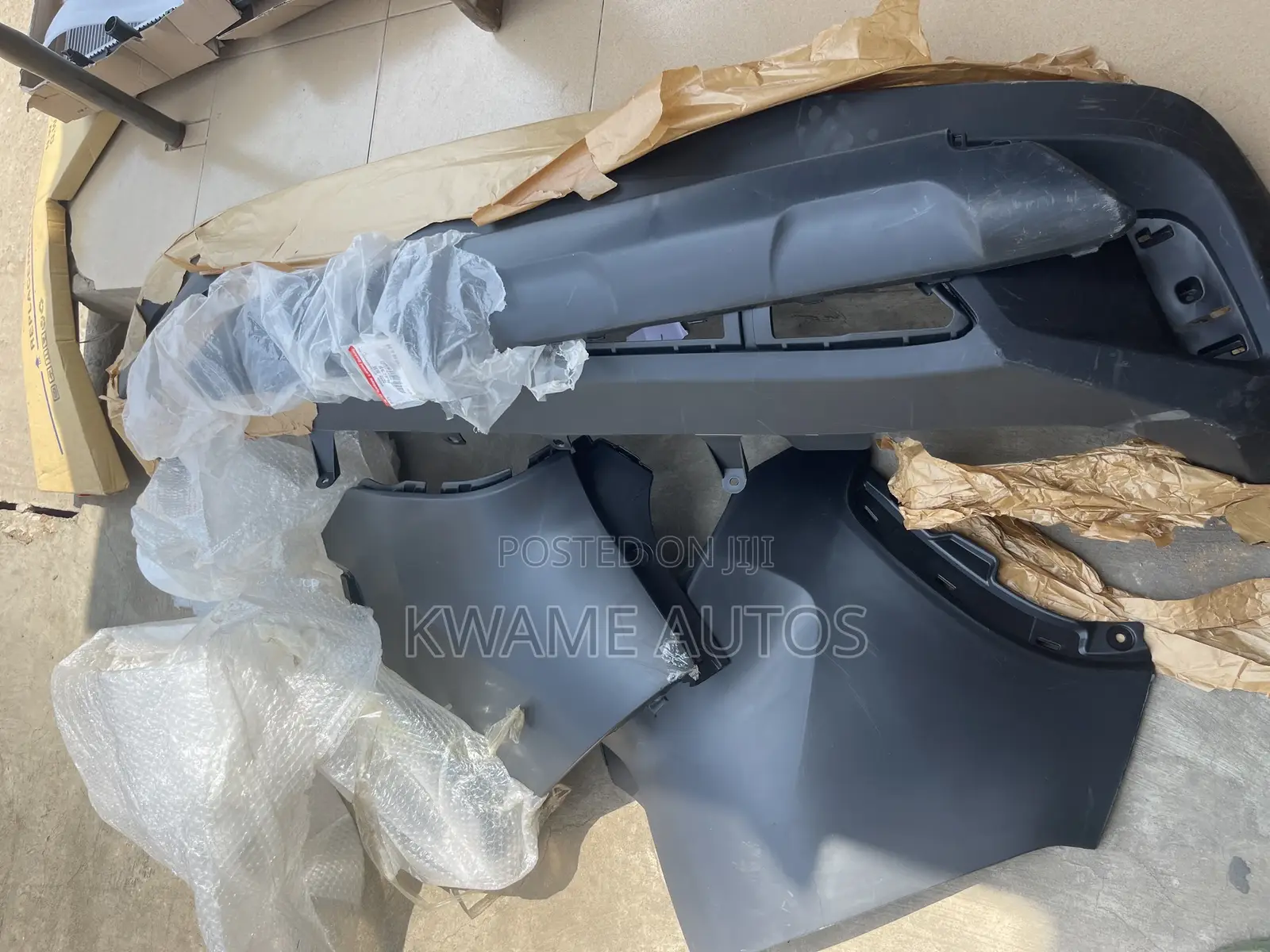 Corolla Cross Back Bumper Complete