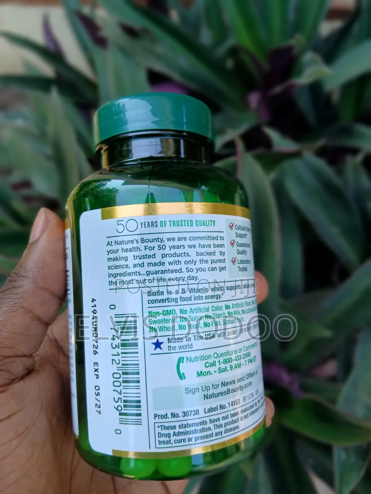 Biotin 10,000 Mcg(250 Softgels)