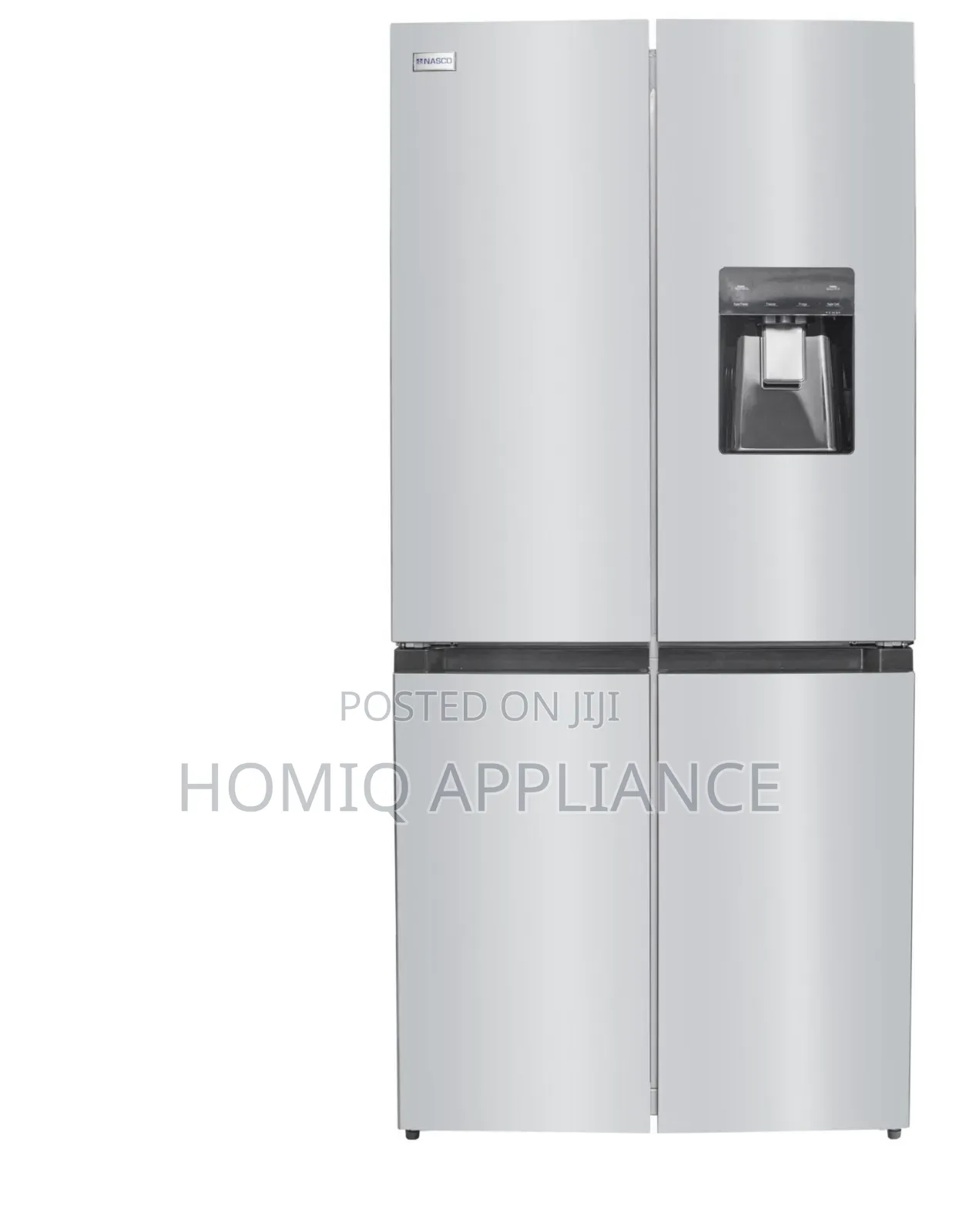Nasco 522l 4-Door Refrigerator With Water Dispenser (Nasfdr-62s)