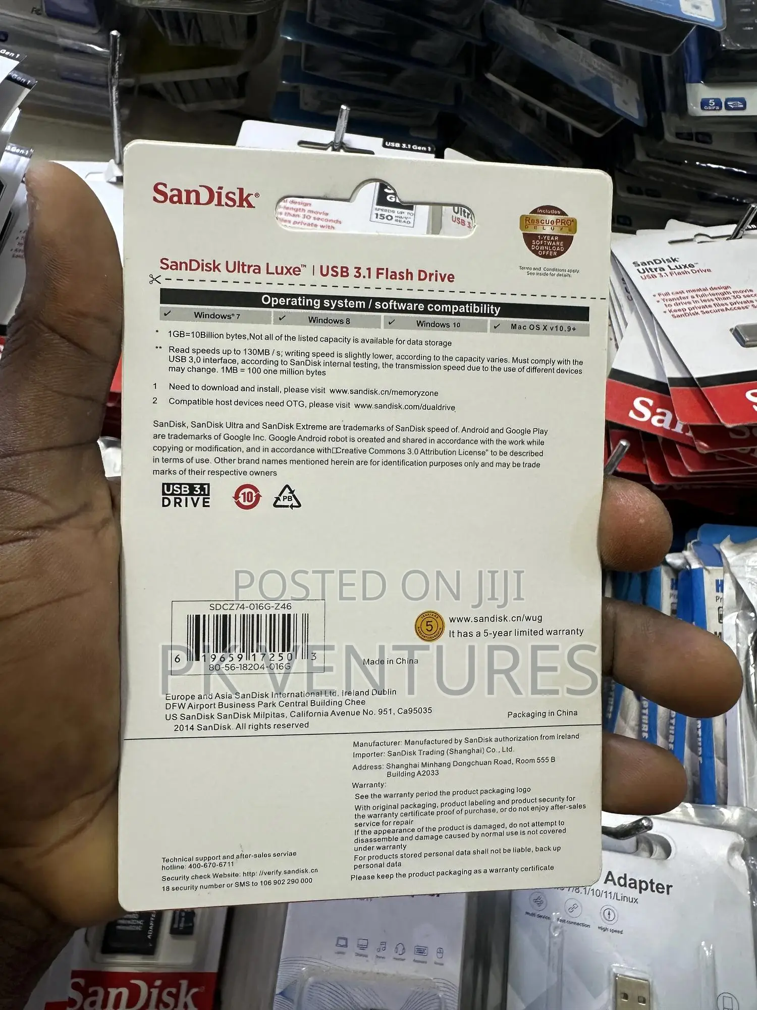 16gb Sandisk Pendrive