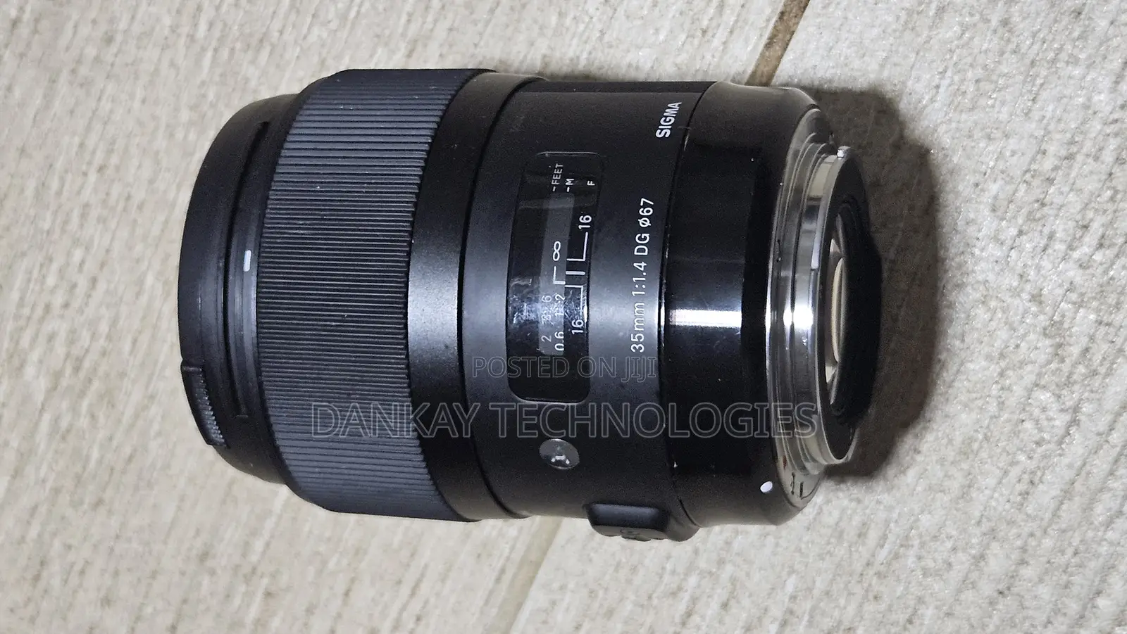Sigma 35mm F/1.4 Dg Hsm Art Lens For Canon