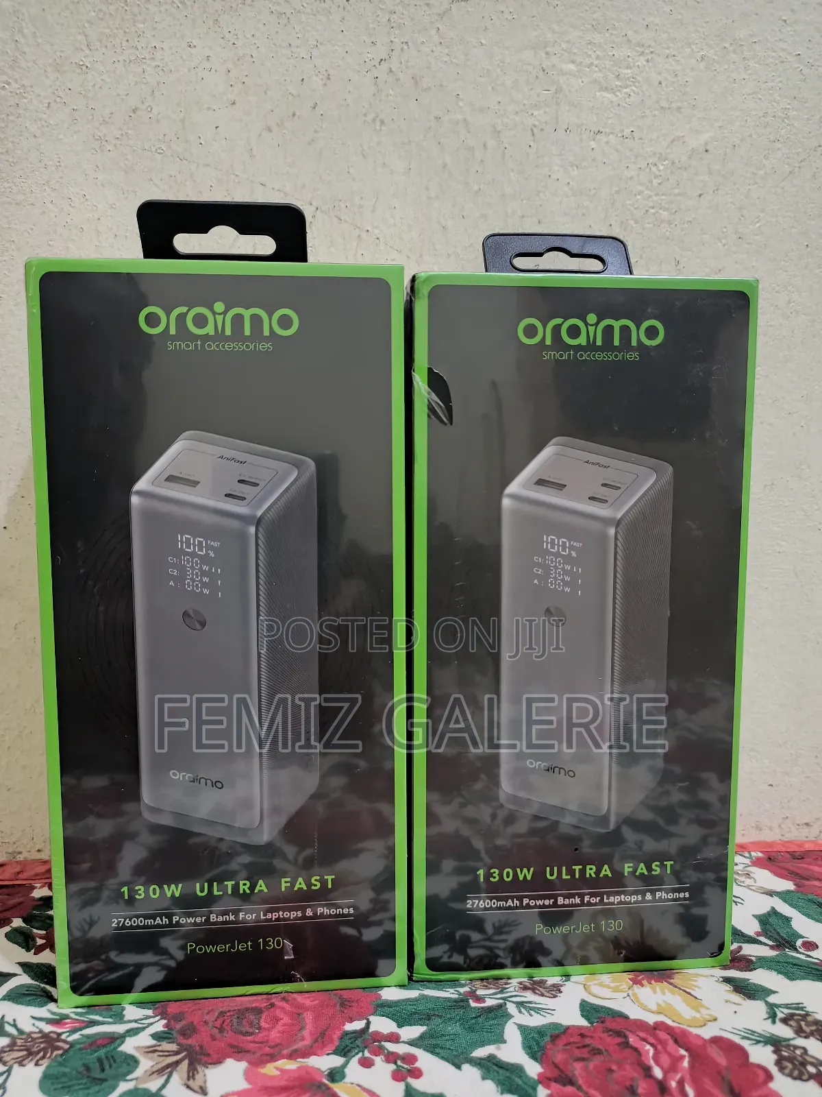 Oraimo Power Jet 130 27600mah 130w Power Bank
