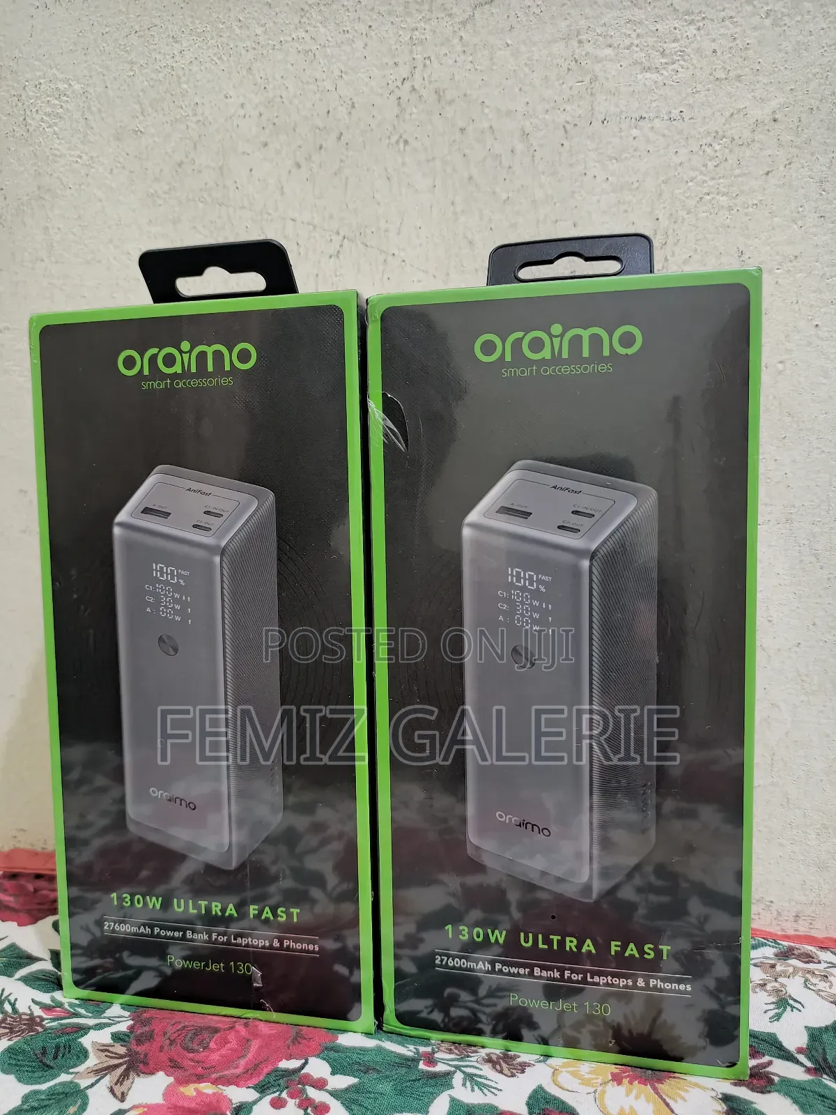 Oraimo Power Jet 130 27600mah 130w Power Bank